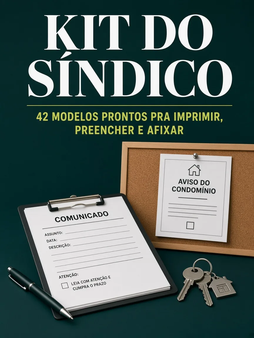Capa do livro Kit do Síndico